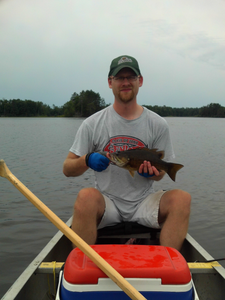 Fish before the storm - forgot to smile