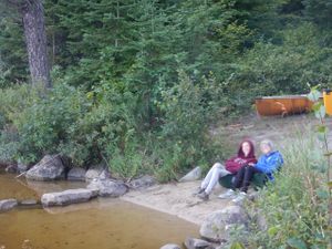 Bootleg lake campsite #1