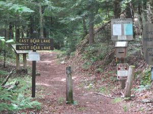 East/West Bear Lakes trailhead