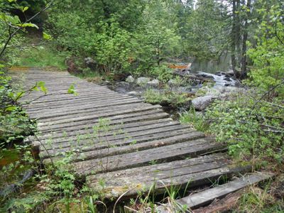 Banadad ski trail bridge