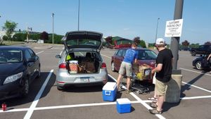 Grocery Store Parking Lot