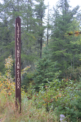 Little Indian Sioux entry point post