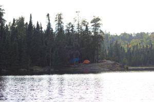 Lynx lake campsite