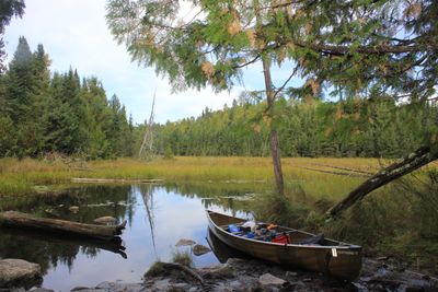 Ge-be creek portage