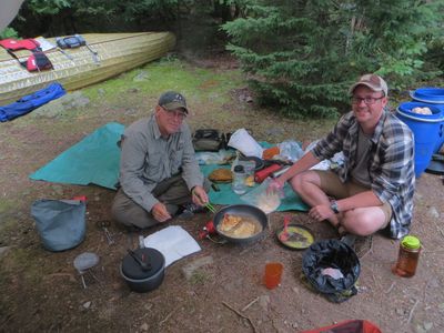 2016-09-06_195_Quetico Man Chain This Man Lake  Fish Dinner Bob John
