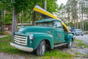 Algonquin Outfitters old GMC Outfitters Truck