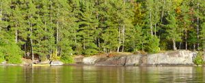 argo campsite from water