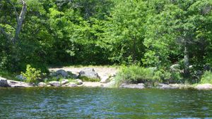 upper basswood falls portage east end