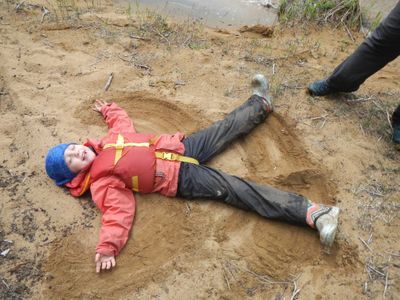 Sand angel