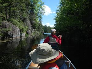 Snipe Lake gorge