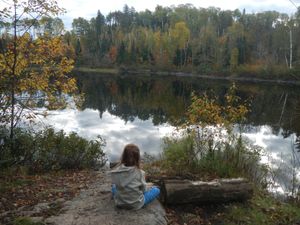 quiet shoreline