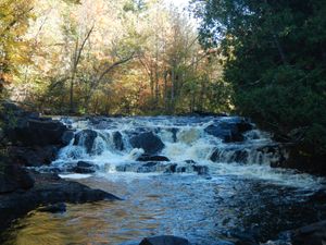 Kawishiwi River waterfall