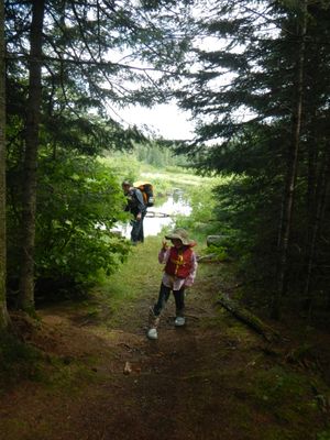 Portaging Little Isabella River