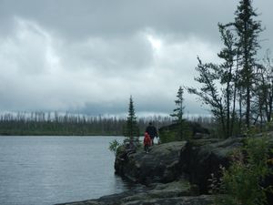 Exploring Quadga shoreline