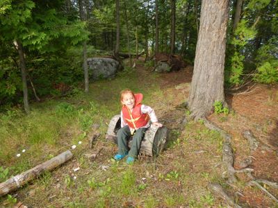 Log seat