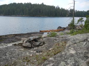 Remains of Campsite/Party Site