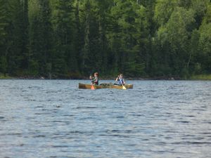 Paddling Down Quetico