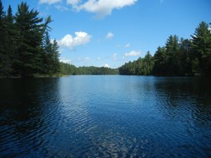 Entering Jean Lake