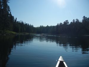 Paddling to Rouge