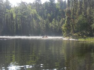 Paddling to Rouge