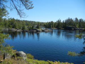 View of Gabbro Rapids