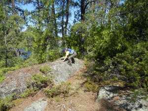 Gabbro Rapids Portage