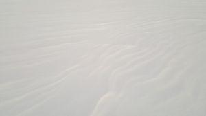 Ripples on the Snow