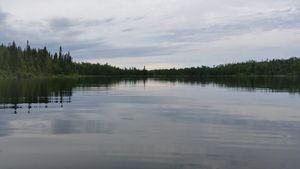 Green Lake , west end