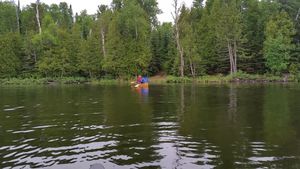 Portage on Gillis Lake to French Lake