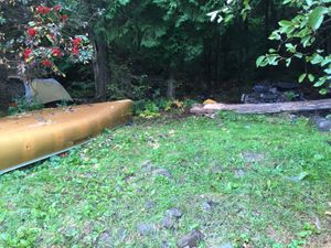 Campsite garage/front porch