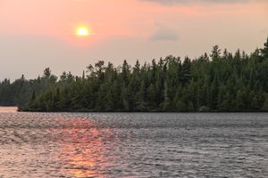 Hazy Sunset