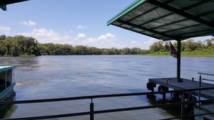 View from park check-in station