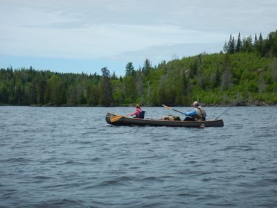 paddling Green Lake