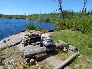 French Lake campsite