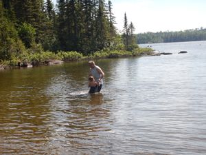 Swimming w/Aurora