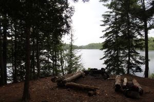 View from campsite (looking east)