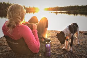 Sunset and Wine