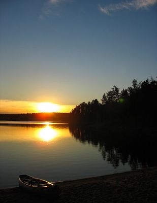 Loon Lake Sunset