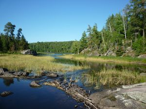 LIS into Lower Pauness Lake