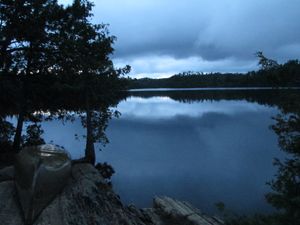 Evening calm on Hanson Lake