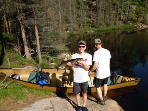 Eric's walleye from camp