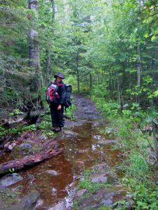 Muddy portage