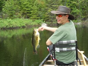 Bullet Lake largemouth bass