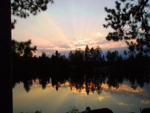 Beartrap sunset
