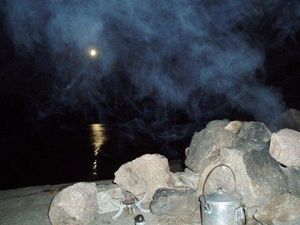 Smoke and moonlight