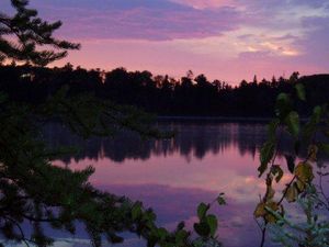 Sunrise on Thunder Lake