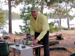Prepping for the Walleye Bake!