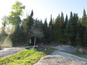 Caribou Lake campsite