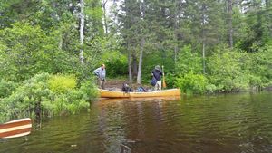 Portage into Jake Lake