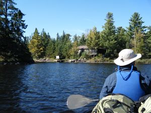 North passage to Lake One Entry